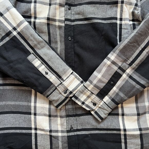 Levi Plaid Flannel Sherpa Fleece Jacket-Size XXL - Picture 4 of 10